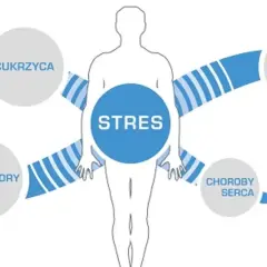 Stres jako źródło chorób cywilizacyjnych: anorexia, bulimia, cukrzyca, nowotwory, choroby serca, alergie, choroba Alzheimera, otyłość, hipowitaminoza.