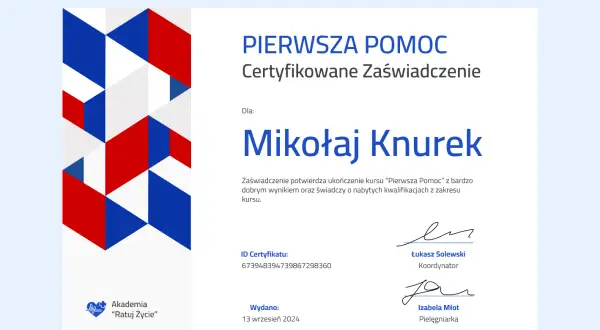 Ważność kursu pierwszej pomocy: Czy Twój certyfikat jest aktualny?