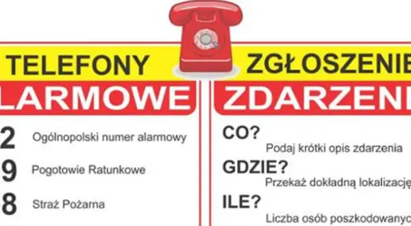 Numery alarmowe: 112, 999 (Pogotowie Ratunkowe), 998 (Straż Pożarna). 999 co to za numer? To numer do pogotowia ratunkowego.