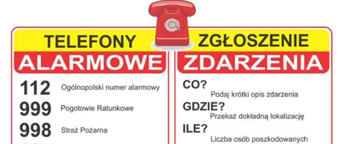 Numery alarmowe: 112, 999 (Pogotowie Ratunkowe), 998 (Straż Pożarna). 999 co to za numer? To numer do pogotowia ratunkowego.