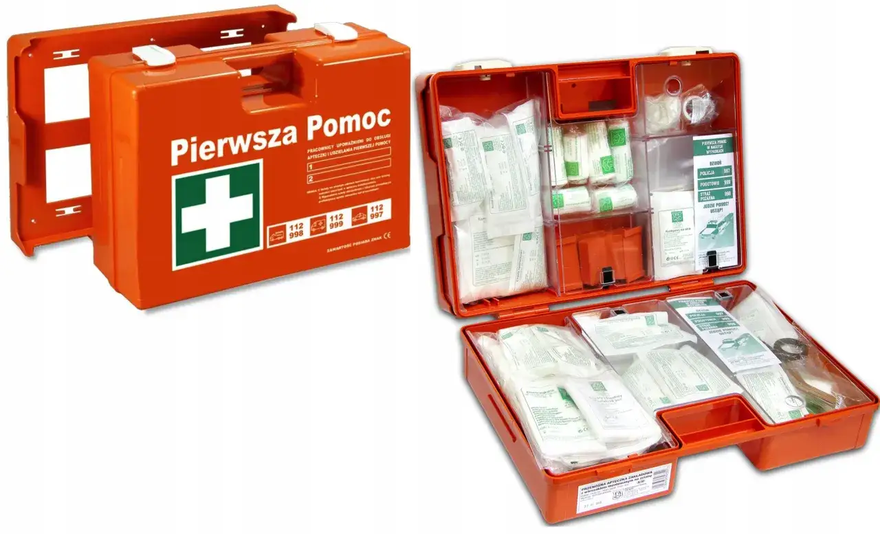 Apteczka pierwszej pomocy w nagłej sytuacji