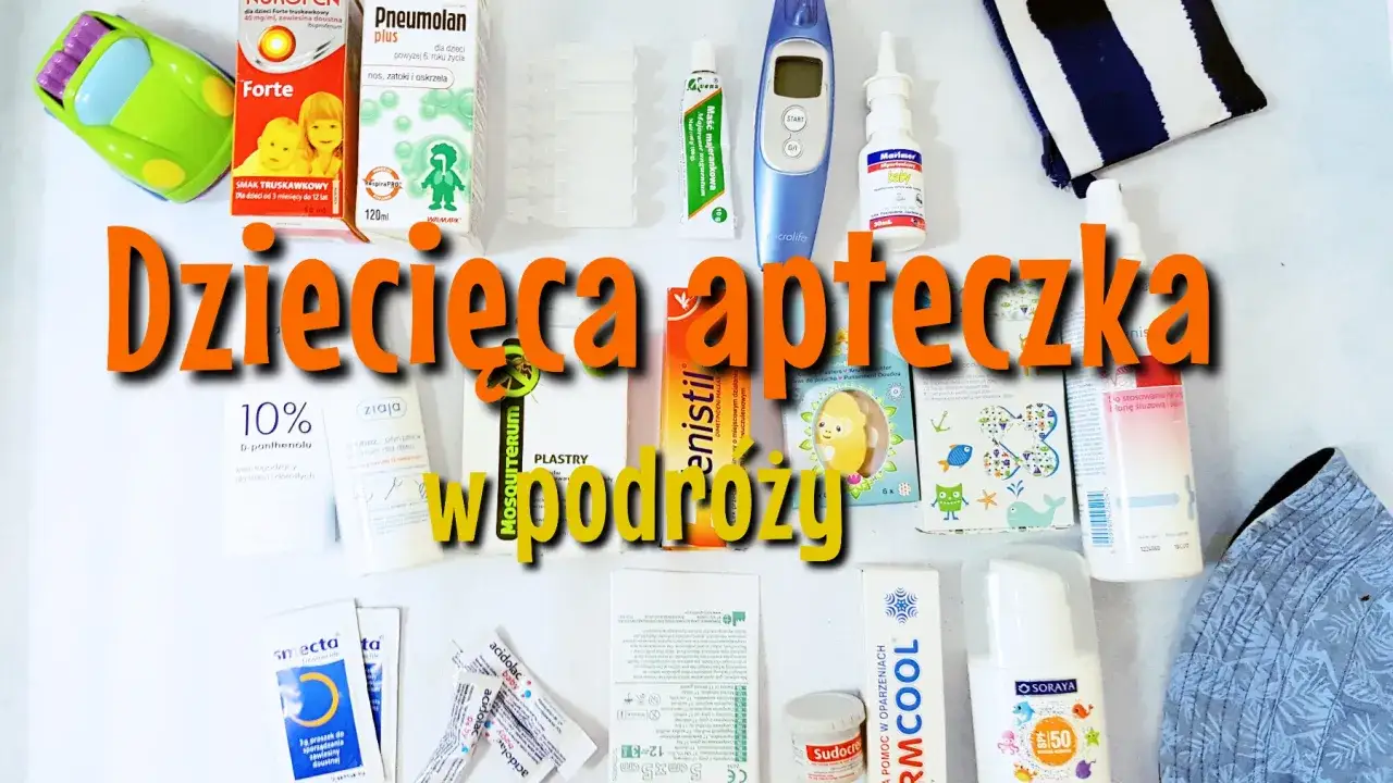 apteczka podróżna bezpieczeństwo wakacje