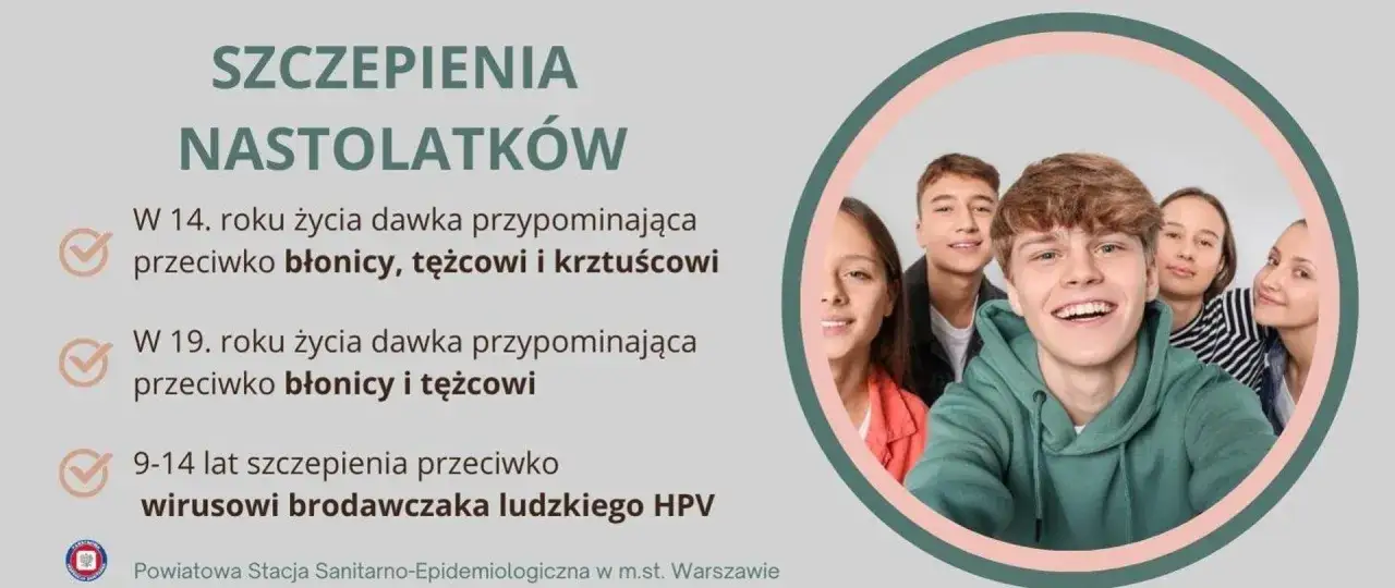 Szczepienie 18 lat to ważny krok w ochronie zdrowia nastolatków. Na zdjęciu uśmiechnięci młodzi ludzie, symbolizujący przyszłość.